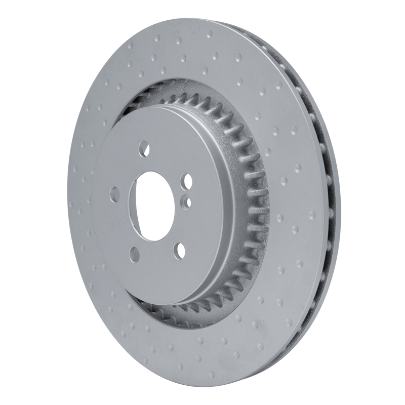DFC 07-14 Mercedes-Benz S63 AMG Rear Hi-Carbon Alloy Geomet Coated Rotor - Dimpled thumbnail 5