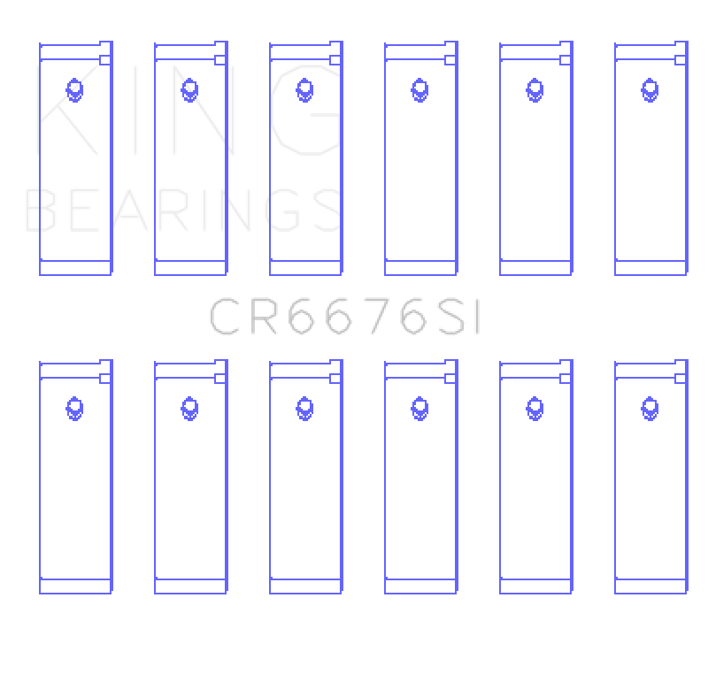 KING Connecting Rod Bearings