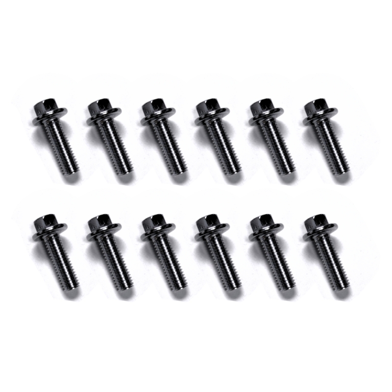 Kooks LS Engine Header Bolts and Locking Hardware Qty 12 - M8 - 1.25 x 25mm Bolts