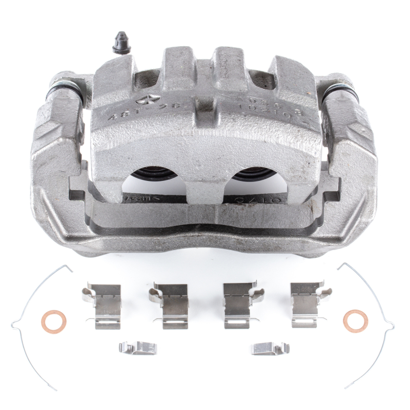 Power Stop 16-23 Jeep Cherokee Front Z23 Coated Kit w/Calipers (2x psbAR83087EVC, 2x psbL5509, 1x psbZ23-1843) thumbnail 5