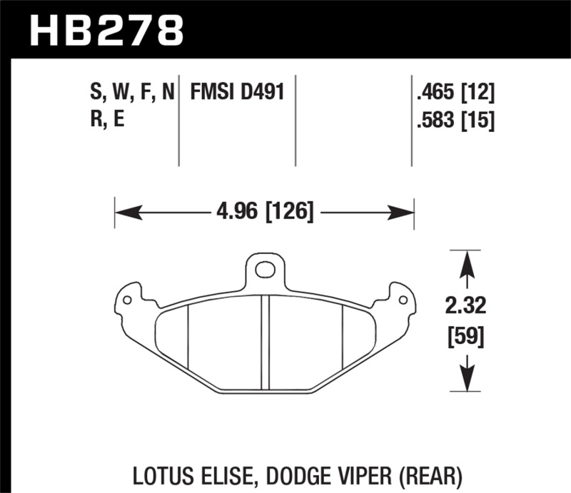 Hawk HPS Street Brake Pads thumbnail 7