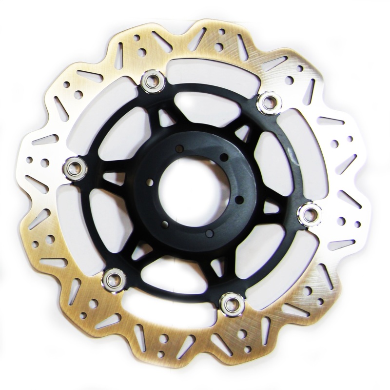 EBC 98-99 Honda CBR 900 RR Fireblade Front Left/Right Vee Floating Black Rotor