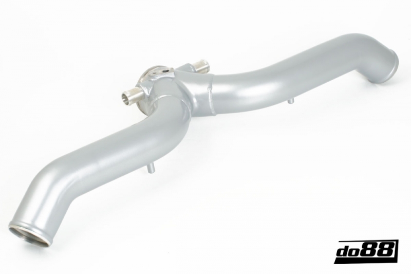 do88 Porsche 997.2 Turbo 2010- Y-Pipe Silver for do88 Intercooler
