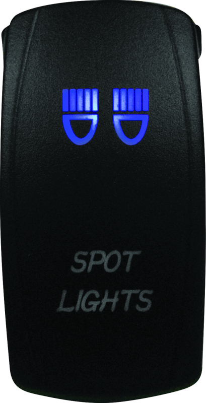DragonFire Racing Lighted Switch Spot Light On/Off Blue thumbnail 3