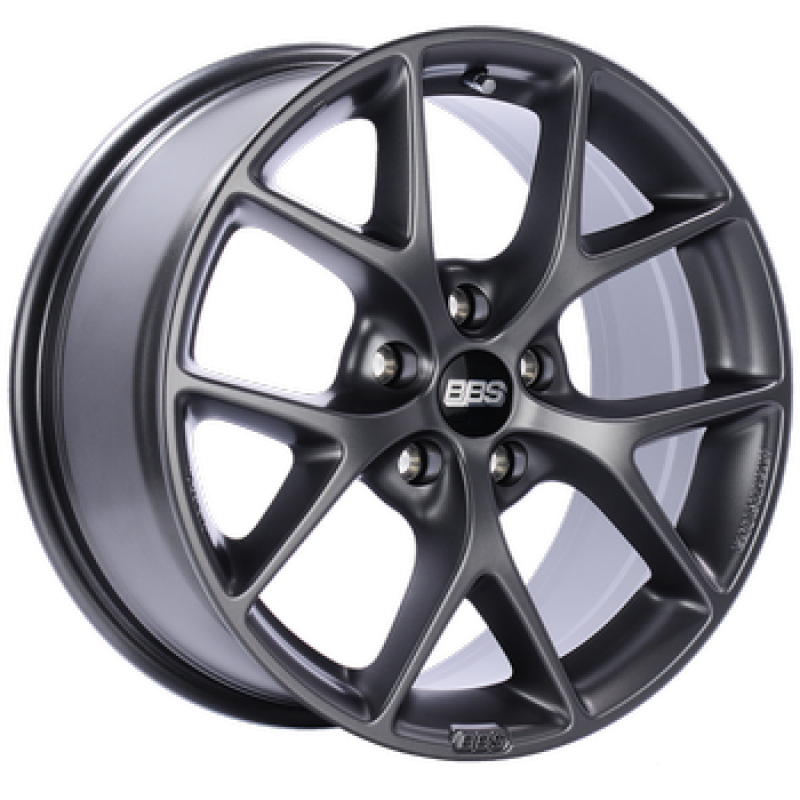 BBS SR 18x8 5x112 ET35 Satin Grey Wheel -82mm PFS/Clip Required thumbnail 2