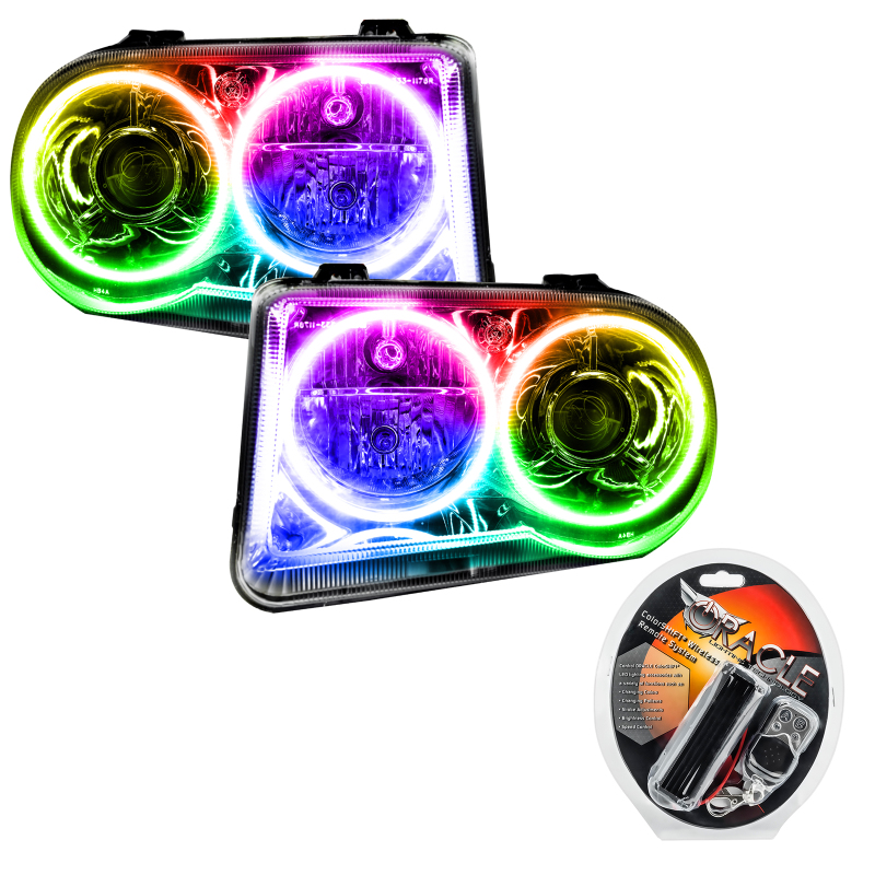 Oracle 05-10 Chrysler 300C V8 SMD HL - Non HID - ColorSHIFT w/ RF Controller thumbnail 4