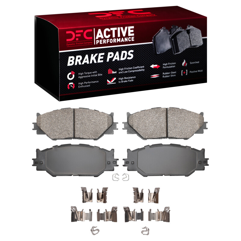 DFC Active Perform Pads and Hardware Kit