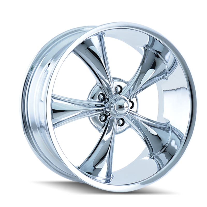 Ridler 695 17x7 / 5x114.3 BP / 0mm Offset / 83.82mm Hub Chrome Wheel