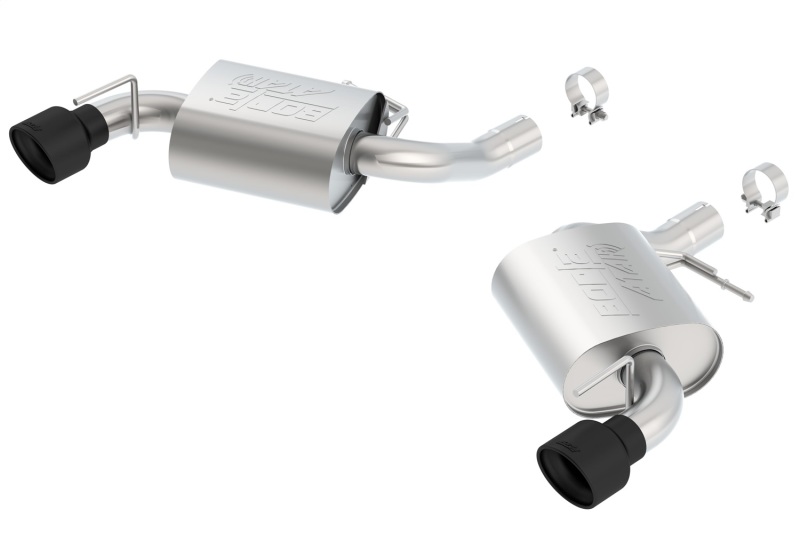 Borla 2016 Chevy Camaro SS V8 AT/MT ATAK Rear Section Exhaust w/o NPP Valves Ceramic Black thumbnail 2