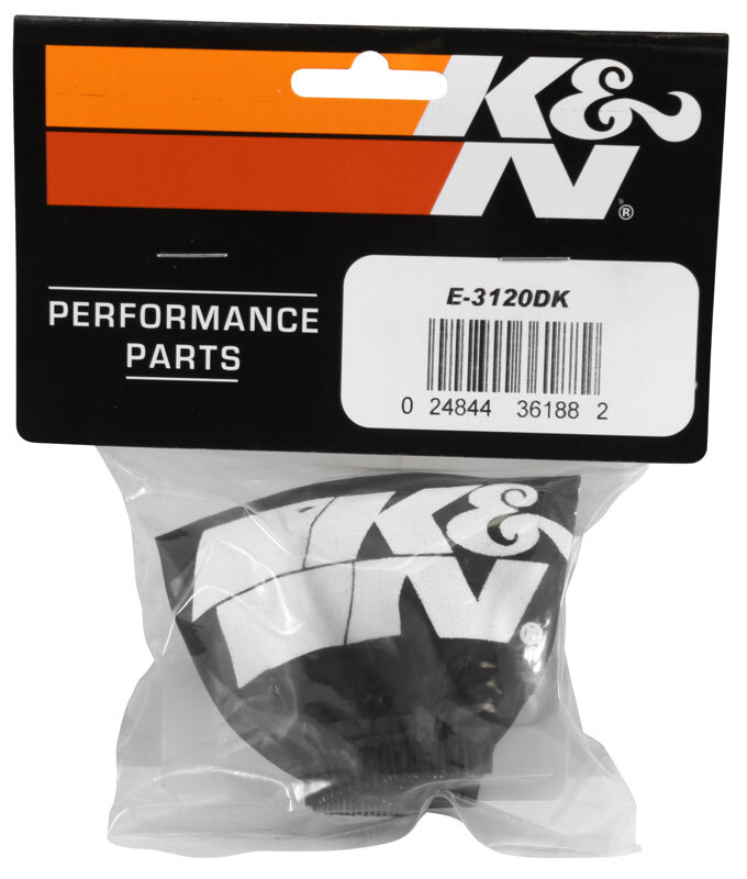 K&N Drycharger Wrap Black Silicone Treated Polyester thumbnail 3