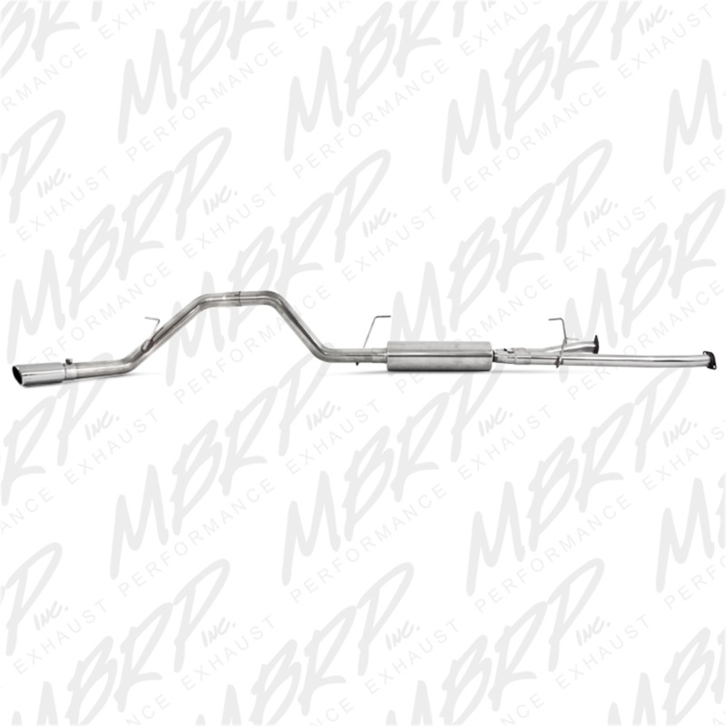MBRP 2009-2010 Toyota Tundra 5.7L EC-Std. & SB/CC-SB Cat Back Single Side thumbnail 5