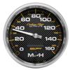 Autometer Carbon Fiber Series 5-inch 160 MPH Elec. Programmable Speedometer thumbnail 6