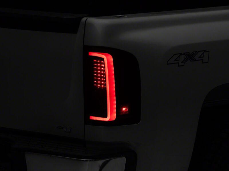 Raxiom 07-13 Chevrolet Silverado 1500 G2 LED Tail Lights- Black Housing- Smoked Lens thumbnail 7