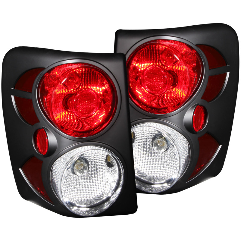 ANZO 1999-2003 Jeep Grand Cherokee Taillights Black thumbnail 5