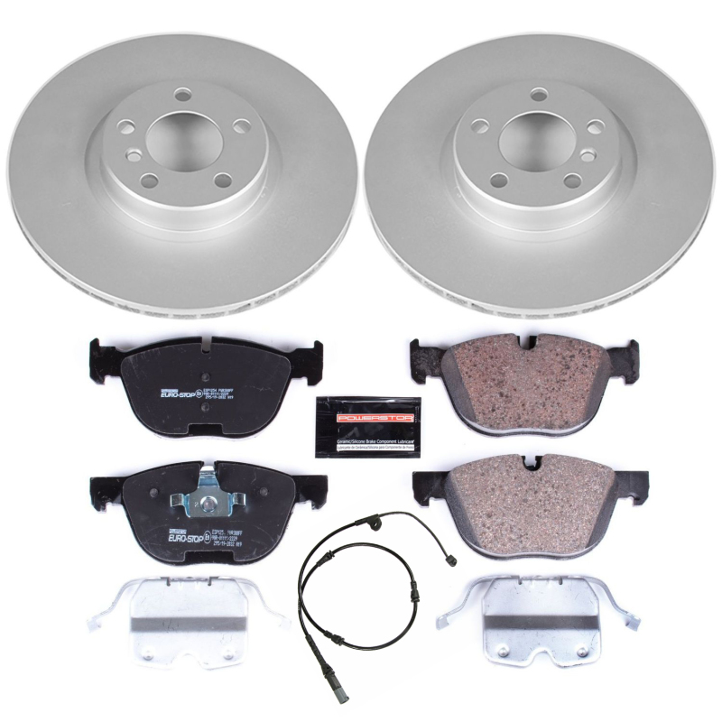 Power Stop 10-13 BMW X5 Front & Rear Euro-Stop Brake Kit (1x psbESK6061, 1x psbESK5984) thumbnail 2