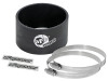aFe Magnum FORCE CAI Univ. (3-1/2in ID x 2in L) Straight Coupler - Black thumbnail 4