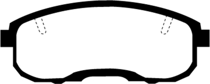 EBC 95-99 Infiniti I30 3.0 Greenstuff Front Brake Pads thumbnail 4