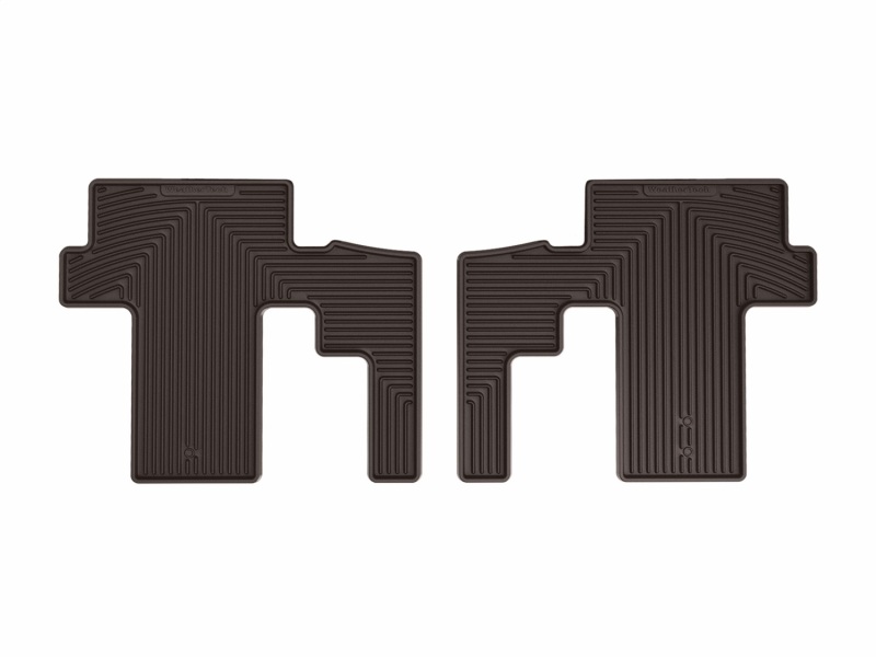 WT Rubber Mats - Rear - Cocoa
