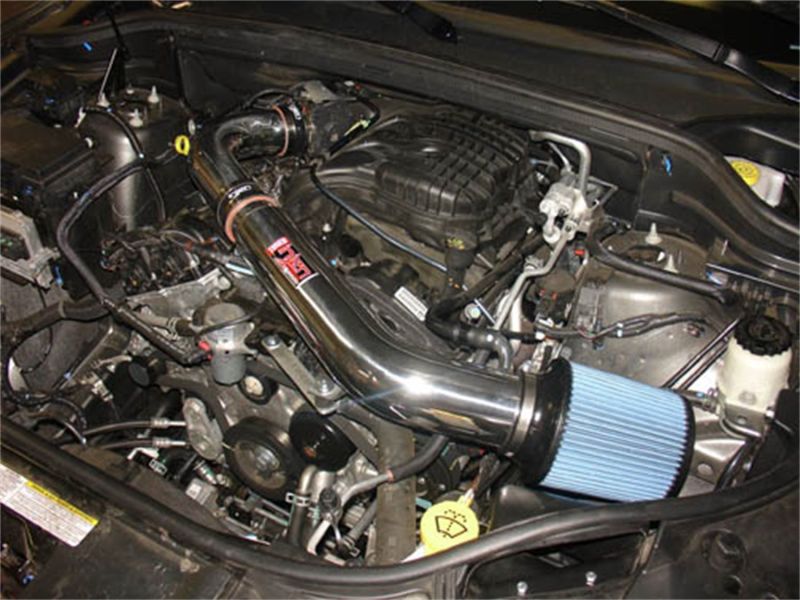 Injen 11 Dodge Durango 3.6L V6 Polished Power-Flow Short Ram Intake w/ MR Tech & Nano Filter thumbnail 8