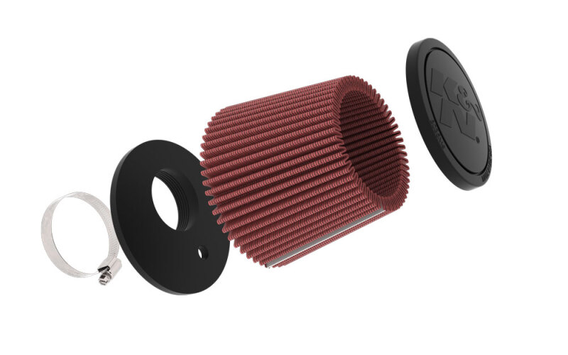K&N 60mm Flg 113mm X 132mm B-Od 84mm X 89mm T-Od 1121mm H thumbnail 5