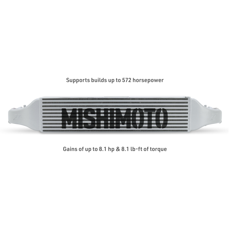 Mishimoto MMINT-CIV-22KSLWBK Performance Intercooler Kit, Silver/Black, fits Honda Civic Si 2022+