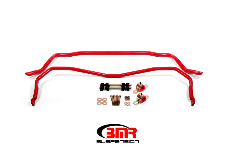 BMR 64-72 A-Body Front & Rear Sway Bar Kit w/ Bushings - Red thumbnail 2