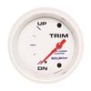 Autometer Marine White Gauge 2-5/8in Electric Trim Level Gauge 0OHM Down - 90OHM Up thumbnail 6