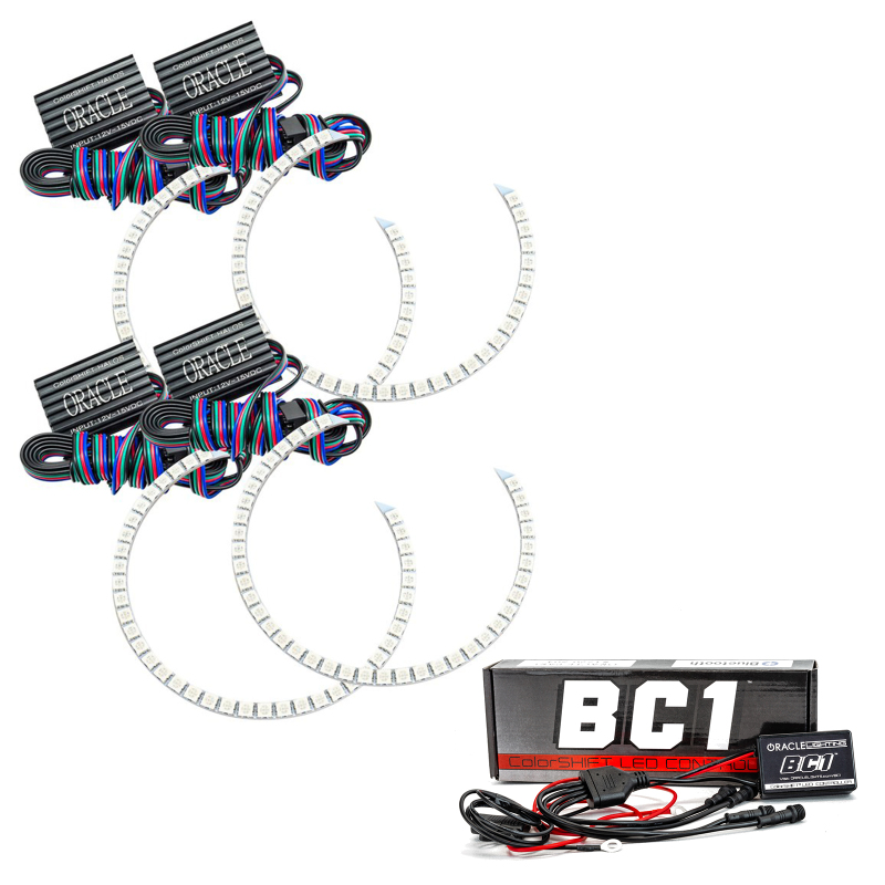 Oracle Honda Accord Coupe/Sedan 03-07 Halo Kit - ColorSHIFT w/ BC1 Controller thumbnail 2