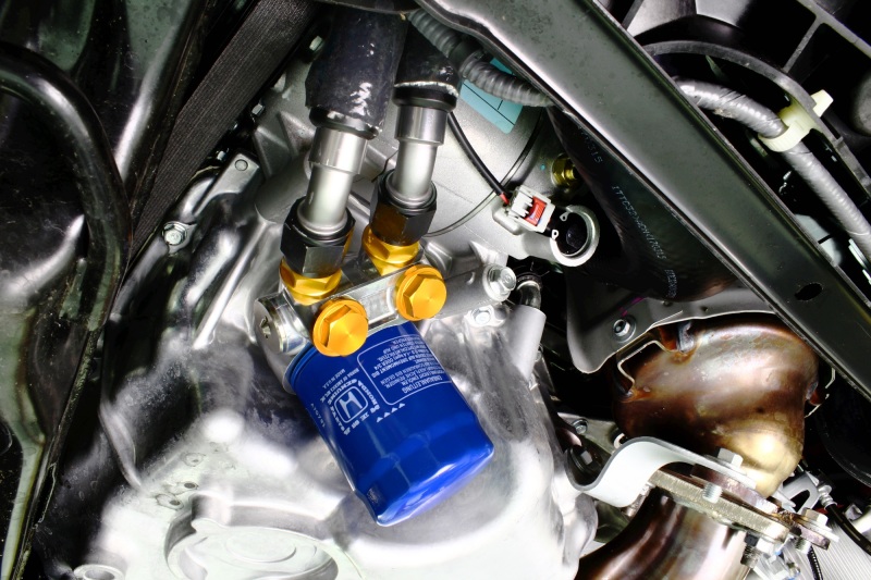 PERRIN 17-21 Honda Civic Type R Oil Cooler Kit thumbnail 9