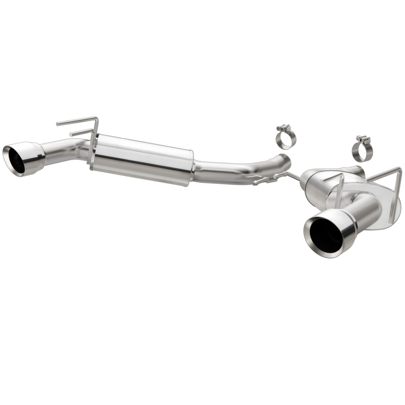 MagnaFlow Street Series Axle Back 14-15 Chevy Camaro 6.2L V8 SS Polished Dual Split Rear Exit thumbnail 6