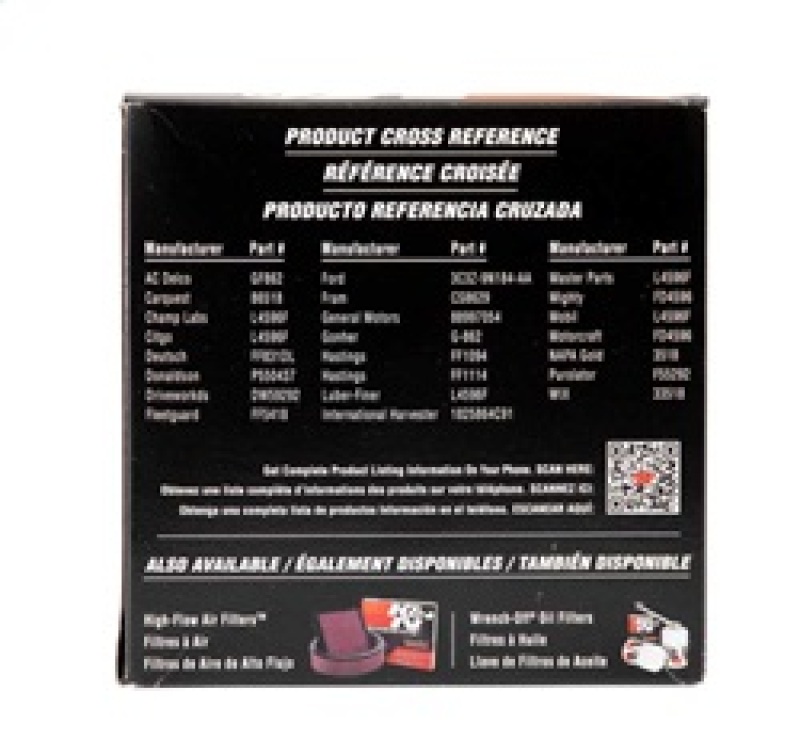 K&N Engineering KN Inline Fuel Filter