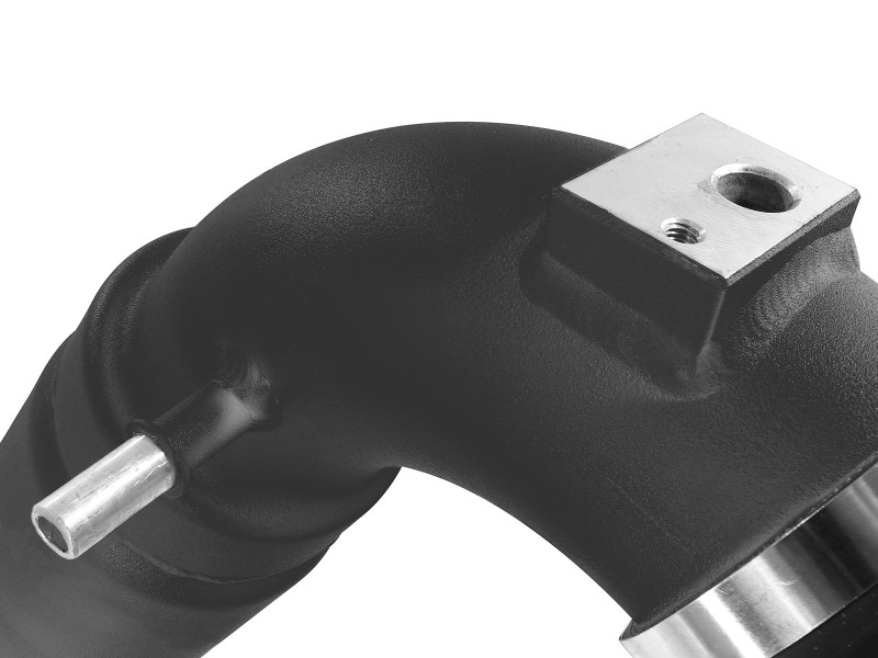 BladeRunner 3-1/2 IN to 3 IN Aluminum Cold Charge Pipe Black