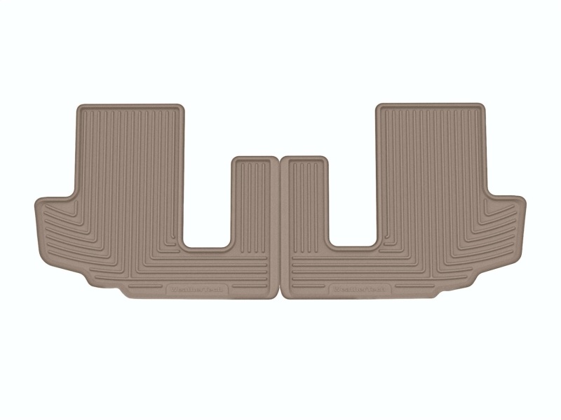 WT Rubber Mats - Rear - Tan