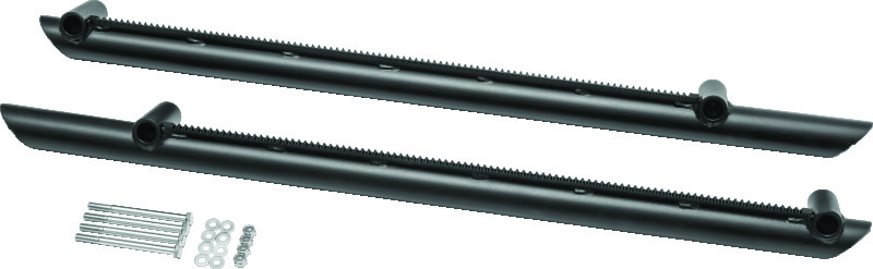 Kuryakyn Takrak Nerf Bars-Polaris Ranger Blk