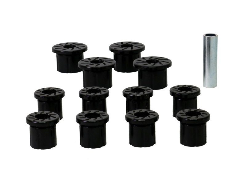 Whiteline 84-89 Toyota 4Runner/Pickup Rear Leaf Spring Shackle Bushing Kit thumbnail 3