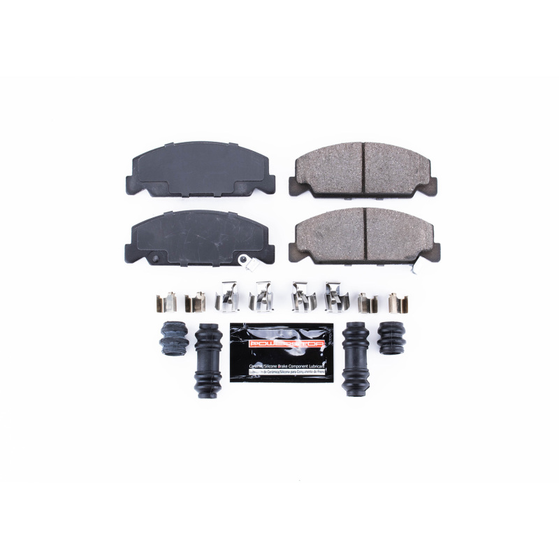Power Stop 90-00 Honda Civic Front Z23 Evolution Sport Brake Pads w/Hardware thumbnail 2