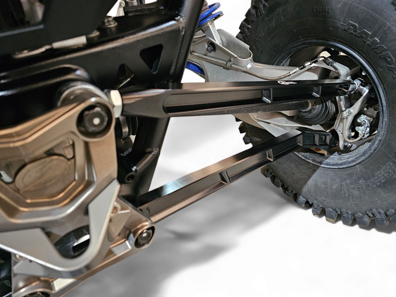 Elektric Offroad 2022+ Polaris Rzr Pro R Turbo R Billet High Clearance Radius Rods Anodized Blk