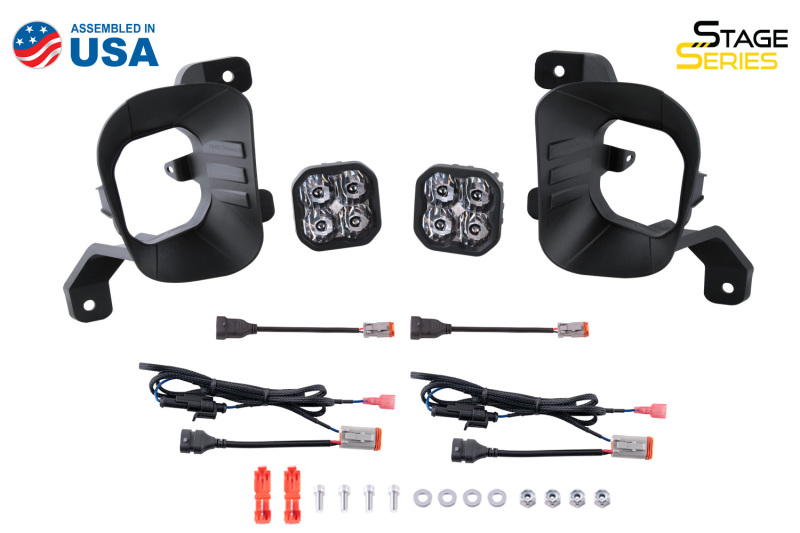 Diode Dynamics SS3 Pro Type Ram Vert Kit ABL - White SAE Fog thumbnail 6