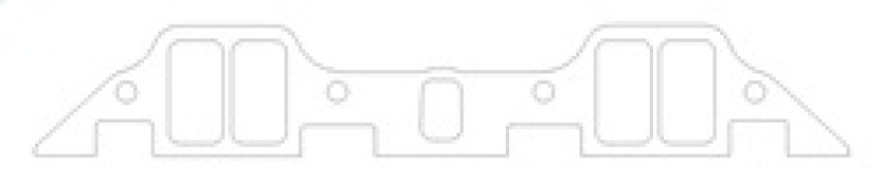 Cometic Chrysler B/RB .060in Fiber Intake Mani Gasket Set-1.229in x 2.310in Rectangle Port thumbnail 4
