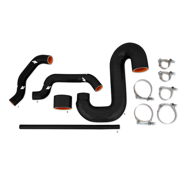 Mishimoto MMTMIC-WRX-01BKBK Performance Top-Mount Intercooler Kit, Black, fits Subaru WRX/STI 2002-2007