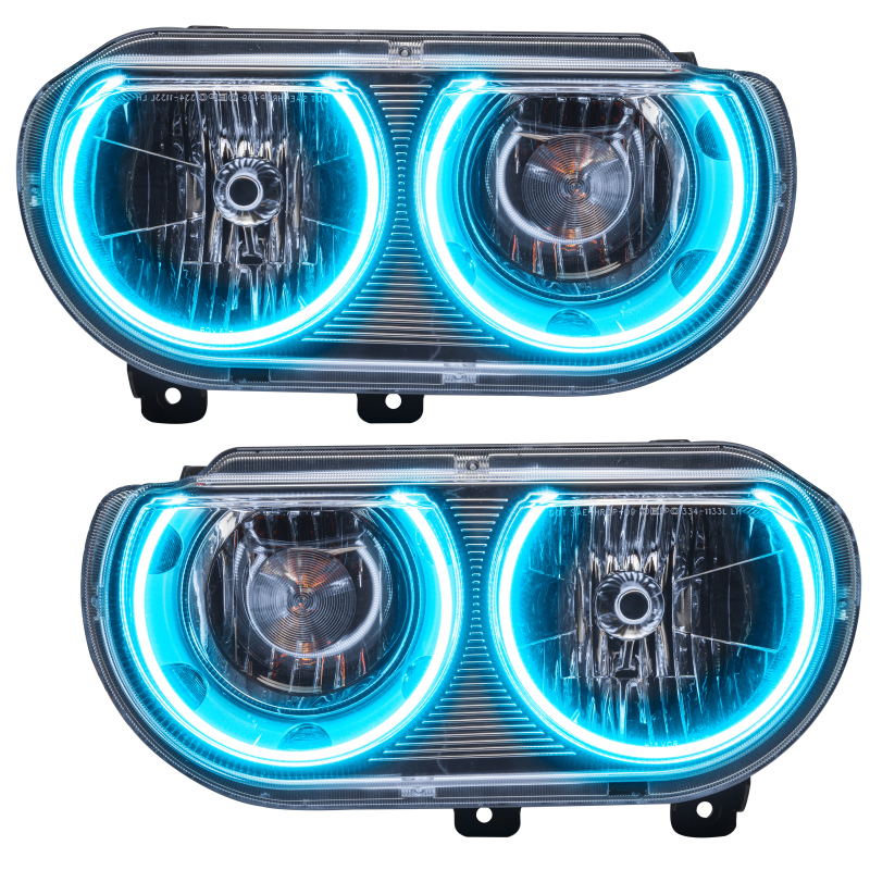 Oracle 08-14 Dodge Challenger SMD HL (Non-HID) - ColorSHIFT w/ BC1 Controller thumbnail 4