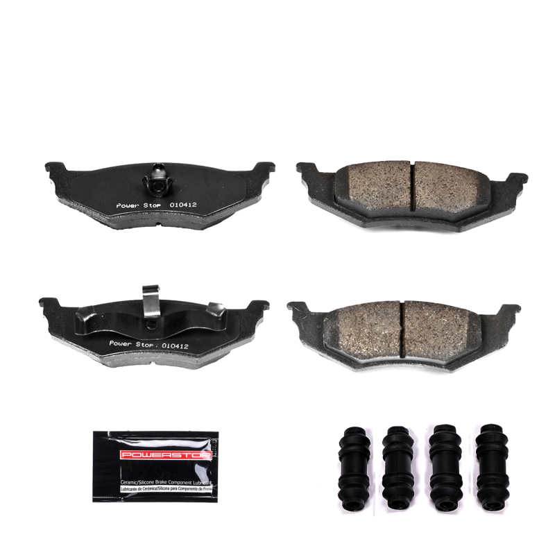 Power Stop 99-04 Chrysler 300M Rear Z23 Evolution Sport Brake Pads w/Hardware thumbnail 2