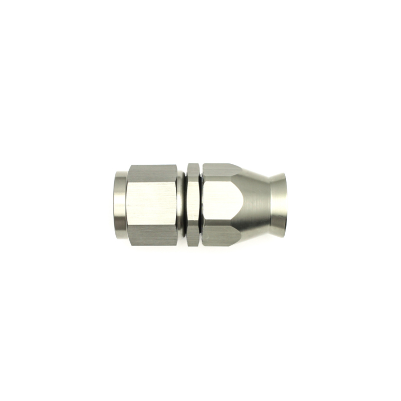DeatschWerks 10AN Female Swivel Straight Hose End PTFE (Incl 1 Olive Insert) - Anodized Matte Black thumbnail 6