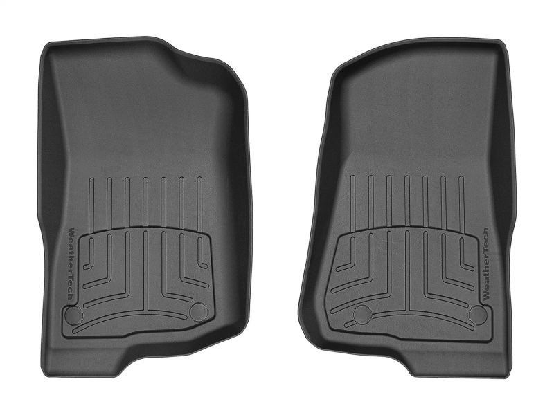 WeatherTech 2020+ Jeep Gladiator Front FloorLiner HP - Black thumbnail 2