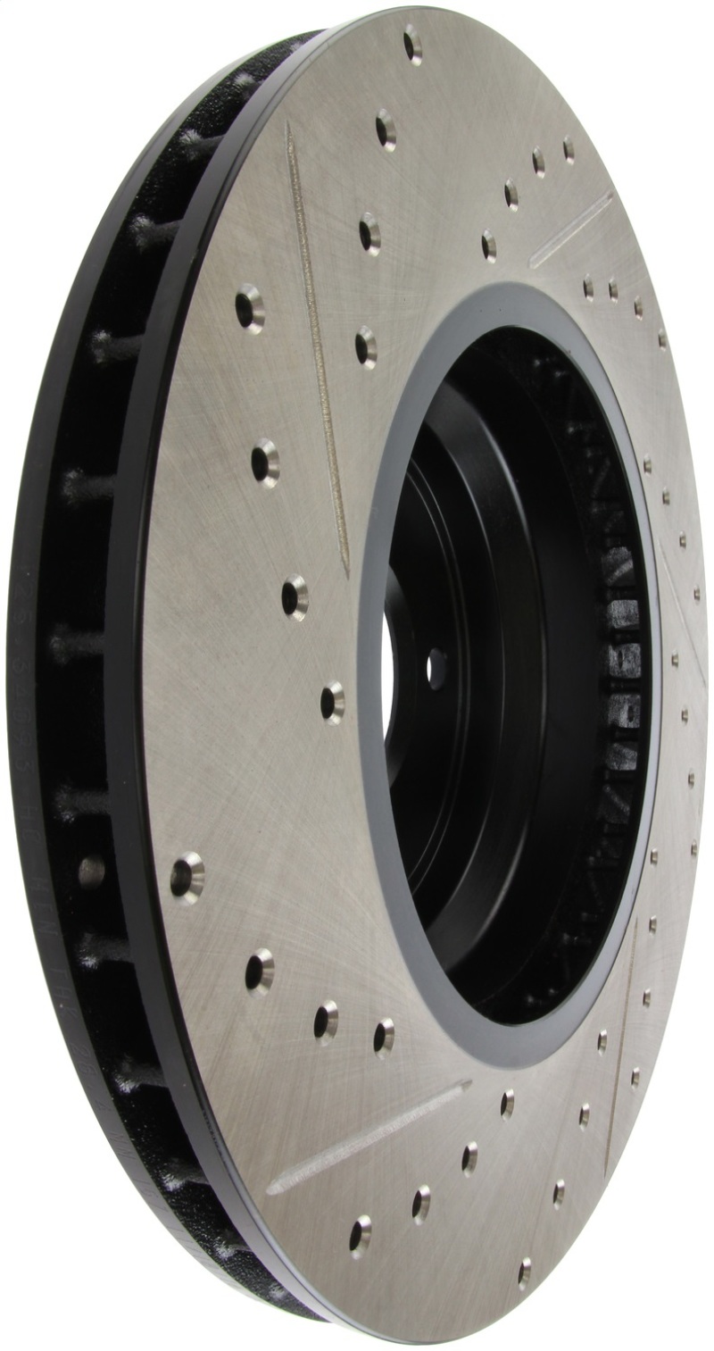 StopTech 07-09 BMW 335 (E90/E92/E93) Slotted & Drilled Left Front Rotor thumbnail 6
