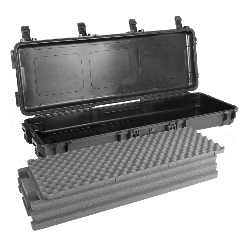 Go Rhino XVenture Gear Hard Case w/ Foam - Long 44in. / IP67 / Automatic Air Valve - Textured Black thumbnail 5