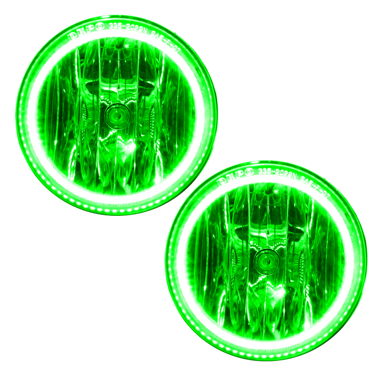 Oracle 12-16 Chevrolet Sonic LED Fog Light Halo Kit - Green thumbnail 3