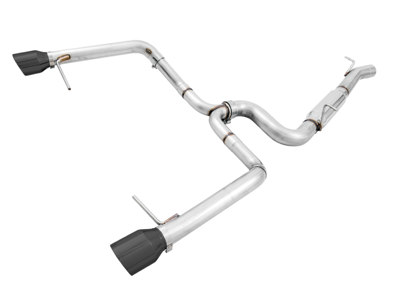 AWE Tuning VW MK7 Golf Alltrack/Sportwagen 4Motion Track Edition Exhaust - Diamond Black Tips thumbnail 2