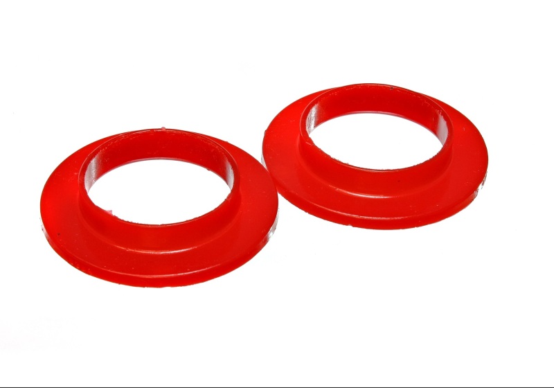 Energy Suspension Universal 2 3/16in ID 3 1/2in OD 11/16in H Red Coil Spring Isolators (2 per set) thumbnail 3