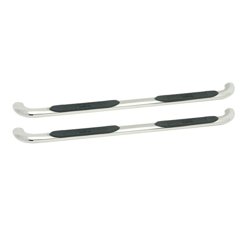 Westin 19-22 Chevrolet Silverado 1500 DC Platinum 4 Oval Nerf Step Bars - SS thumbnail 7